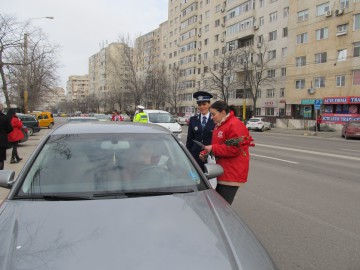 Şoferiţele din Constanţa, oprite în trafic de poliţiştii rutieri